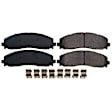 17-1691 Rear Z17 Evolution Plus Ceramic Ceramic Brake Pad Set