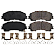 17-1736 Front Z17 Evolution Plus Ceramic Ceramic Brake Pad Set
