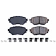 17-1759 Front Z17 Evolution Plus Ceramic Ceramic Brake Pad Set