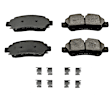 17-1775 Rear Z17 Evolution Plus Ceramic Ceramic Brake Pad Set