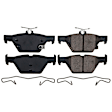 2019 Subaru WRX - Rear Ceramic Brake Pad Set, 2.0L 4Cyl, With EyeSight Technology, Z17 Evolution Plus Ceramic