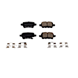 17-1915 Rear Z17 Evolution Plus Ceramic Ceramic Brake Pad Set