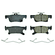 17-2025 Rear Z17 Evolution Plus Ceramic Ceramic Brake Pad Set