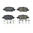 2018 Honda CR-V - Rear Ceramic Brake Pad Set, 2.4L 4Cyl, Z17 Evolution Plus Ceramic