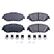 17-2076 Front Z17 Evolution Plus Ceramic Ceramic Brake Pad Set