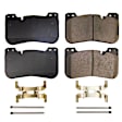 17-2155 Front Z17 Evolution Plus Ceramic Ceramic Brake Pad Set