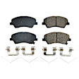 2021 Kia Rio - Front Ceramic Brake Pad Set, 1.6L 4Cyl, Z17 Evolution Plus Ceramic