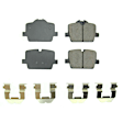 17-2221 Rear Z17 Evolution Plus Ceramic Ceramic Brake Pad Set