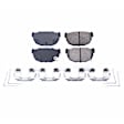 17-230 Rear Z17 Evolution Plus Ceramic Ceramic Brake Pad Set