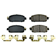 17-2310 Front Z17 Evolution Plus Ceramic Ceramic Brake Pad Set
