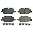 17-2314 Front Z17 Evolution Plus Ceramic Ceramic Brake Pad Set