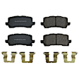 17-2372 Rear Z17 Evolution Plus Ceramic Ceramic Brake Pad Set