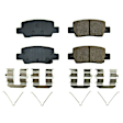 17-2373 Rear Z17 Evolution Plus Ceramic Ceramic Brake Pad Set