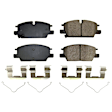 17-2375 Front Z17 Evolution Plus Ceramic Ceramic Brake Pad Set