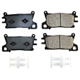17-2376 Front Z17 Evolution Plus Ceramic Ceramic Brake Pad Set