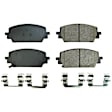 17-2380 Front Z17 Evolution Plus Ceramic Ceramic Brake Pad Set