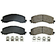 17-2382 Front Z17 Evolution Plus Ceramic Ceramic Brake Pad Set
