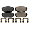 17-2398 Front Z17 Evolution Plus Ceramic Ceramic Brake Pad Set