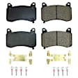 2024 Tesla Model Y - Front Ceramic Brake Pad Set, BATTERY EV (EV/BEV), Z17 Evolution Plus Ceramic