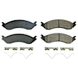 17-2406 Rear Z17 Evolution Plus Ceramic Ceramic Brake Pad Set