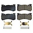 17-2407 Front Z17 Evolution Plus Ceramic Ceramic Brake Pad Set