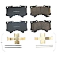 17-2442 Front Ceramic Brake Pad Set