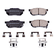 1984 Honda Civic - Front Ceramic Brake Pad Set, Wagon, 1.3L 4Cyl, Z17 Evolution Plus Ceramic