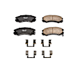 1995 Isuzu Trooper - Front Ceramic Brake Pad Set, Z17 Evolution Plus Ceramic