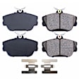 1996 Mercury Cougar - Front Ceramic Brake Pad Set, 3.8L 6Cyl, Sport Package, Z17 Evolution Plus Ceramic