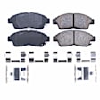 1999 Ford Explorer Limited - Front Ceramic Brake Pad Set, Z17 Evolution Plus Ceramic