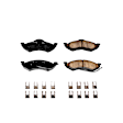 1999 Dodge Dakota - Front Ceramic Brake Pad Set, 3.9L 6Cyl, Z17 Evolution Plus Ceramic