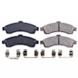 2002 Chevrolet Trailblazer - Front Ceramic Brake Pad Set, 4.2L 6Cyl, Z17 Evolution Plus Ceramic