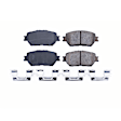 2002 Toyota Camry - Front Ceramic Brake Pad Set, Z17 Evolution Plus Ceramic