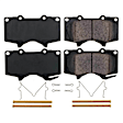 2020 Toyota Tacoma - Front Ceramic Brake Pad Set, 2.7L 4Cyl, Z17 Evolution Plus Ceramic