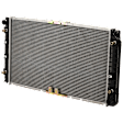 Radiator, 4.3L/5.7L Engines, With Engine Oil Cooler, Aluminum Core, Plastic Tank