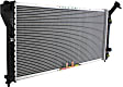 1996 Pontiac Grand Prix - Radiator, For Models With Standard Duty Cooling, 6 Cyl 3.1L