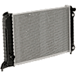1994-2003 Chevrolet S10 - Radiator, 2.2L Engine, Automatic or Manual Transmission, Standard Duty Cooling, Aluminum Core, Plastic Tank