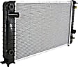 1994-1995 Chevrolet S10 - Radiator, 4.3L Engine, Automatic or Manual Transmission, Aluminum Core, Plastic Tank
