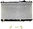Radiator, 2.0L Engine, USA Built Vehicle, Aluminum Core, Plastic Tank
