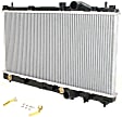 Radiator, 2.0L Engine, USA Built Vehicle, Aluminum Core, Plastic Tank