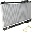 Radiator, 2.0L Engine, USA Built Vehicle, Aluminum Core, Plastic Tank