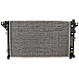 Radiator, 3.9L/5.2L/5.9L Engines, Aluminum Core, Plastic Tank