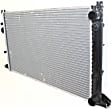 Radiator, 1.8L/1.9L/2.0L Engines, Aluminum Core, Plastic Tank