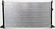 Radiator, 1.8L/1.9L/2.0L Engines, Aluminum Core, Plastic Tank