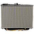 1993-1997 Isuzu Rodeo - Radiator, 3.2L/3.5L Engines, Aluminum Core, Plastic Tank