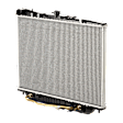 1993-1997 Isuzu Rodeo - Radiator, 3.2L/3.5L Engines, Aluminum Core, Plastic Tank