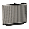 1993-1997 Isuzu Rodeo - Radiator, 3.2L/3.5L Engines, Aluminum Core, Plastic Tank