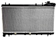Radiator, 1.8L/2.2L/2.5L Engines, Automatic or Manual Transmission, Aluminum Core, Plastic Tank