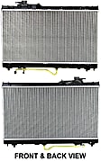 Radiator, 2.2L Engine, Automatic or Manual Transmission, Aluminum Core, Plastic Tank
