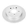 AR82111EVC Rear, Driver or Passenger Side Brake Disc, Geomet Coated, Plain Surface, Solid, 5 Lugs, Evolution Geomet Coated High Carbon